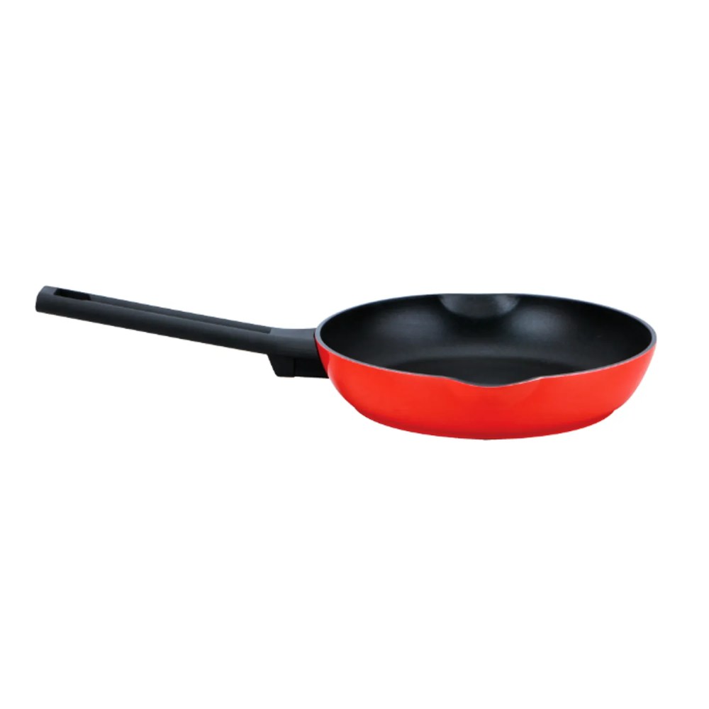 JUEGO DE OLLAS NISQA ANTIADHERENTE ROJO 7 PIEZAS - 4
