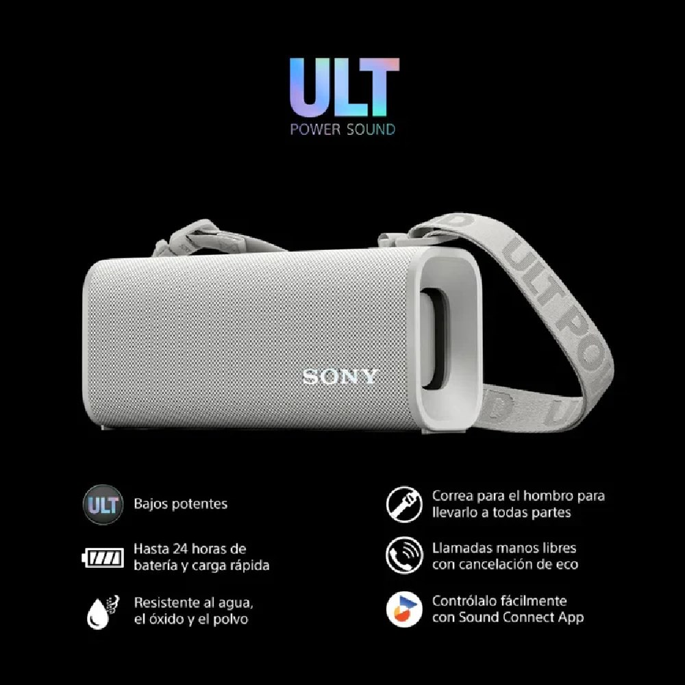PARLANTE PARA FIESTA SONY SRS-ULT30 24HRS BLANCO - 1