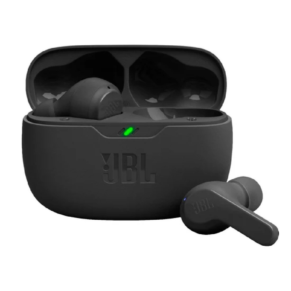 AUDIFONOS BLUETOOTH JBL WAVE BEAM NEGRO - 1