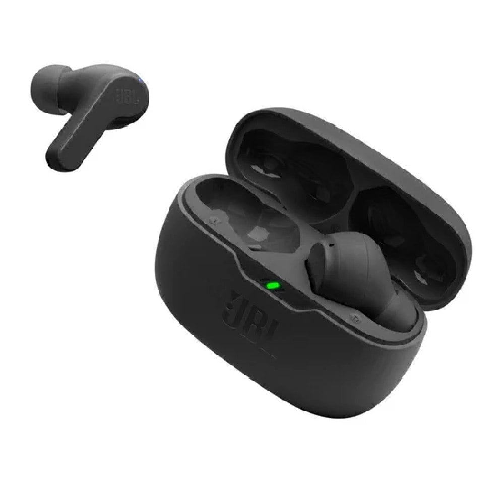 AUDIFONOS BLUETOOTH JBL WAVE BEAM NEGRO - 2