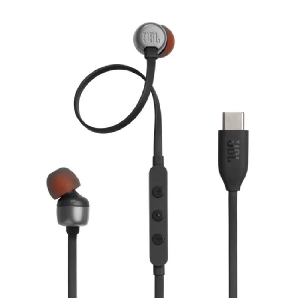 AUDÍFONO JBL TUNE 310C USB-C IN EAR NEGRO CON MICRÓFONO - 1
