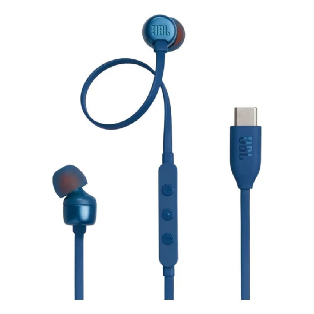 JBL AUDIFONOS USB-C HI-RES EXTRA BASS + ECUALIZADOR TUNE 310C AZUL - 2