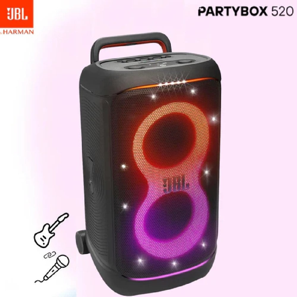 PARLANTE BLUETOOTH JBL PARTYBOX 520 400W IPX4 15HRS - 1