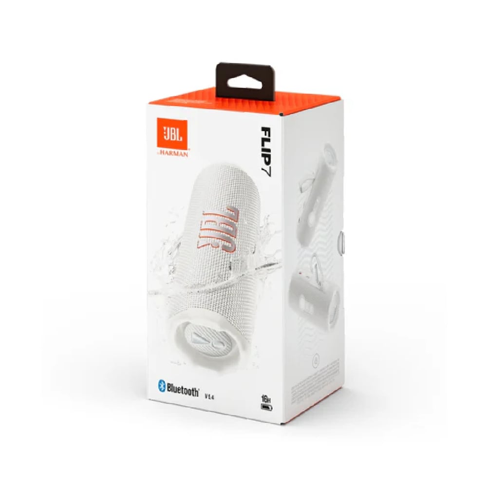 PARLANTE BLUETOOTH PORTÁTIL JBL FLIP 7 BLANCO - 3