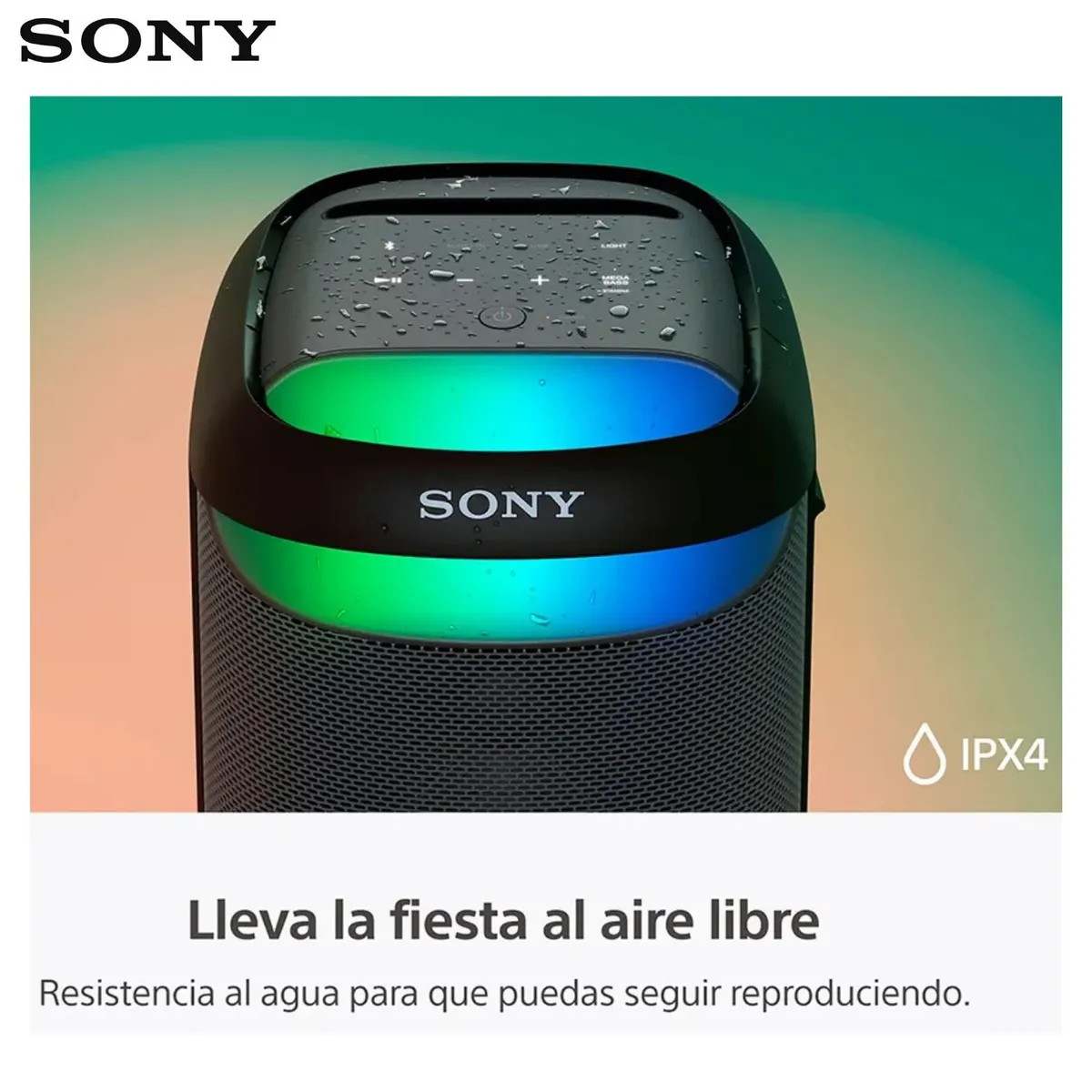 PARLANTE SONY SRS-XV500 BLUETOOTH | MEGA BASS PARA FIESTAS - 6