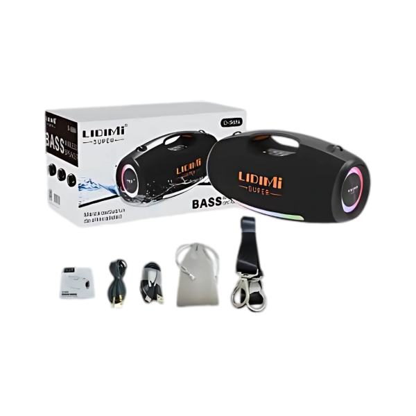 PARLANTE BLUETOOTH LIDIMI D-S684 – 300W SUPER POTENCIA, SONIDO ENVOLVENTE Y BAJO PROFUNDO - 4
