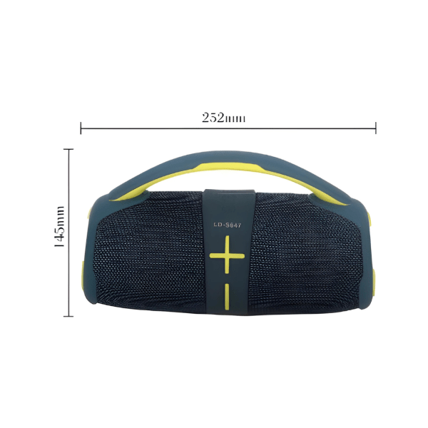 PARLANTE BLUETOOTH LIDIMI LD-S647 20W PORTÁTIL | SONIDO CLARO Y BAJO REFORZADOTE - 2