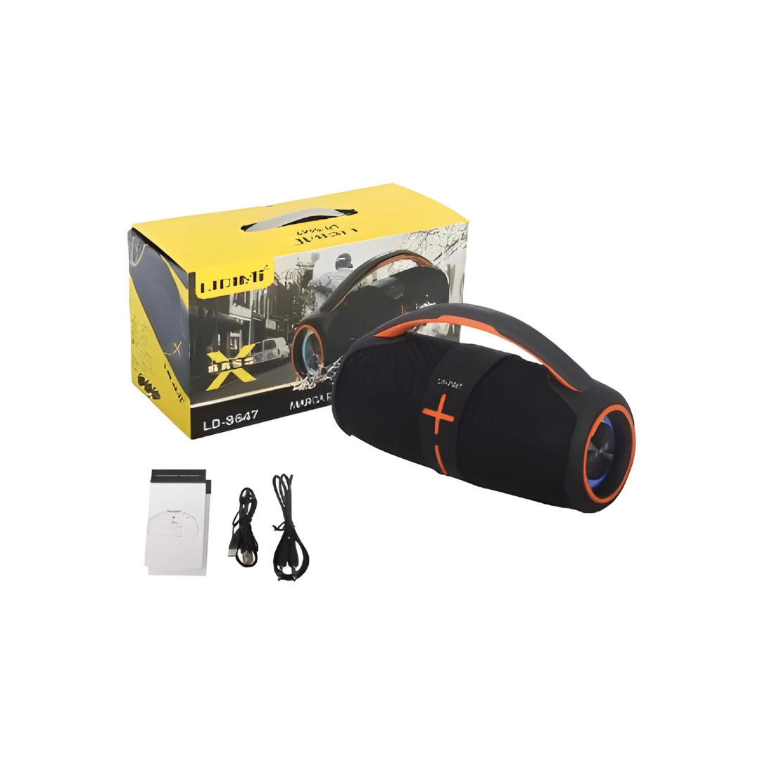 PARLANTE BLUETOOTH LIDIMI LD-S647 20W PORTÁTIL | SONIDO CLARO Y BAJO REFORZADOTE - 4