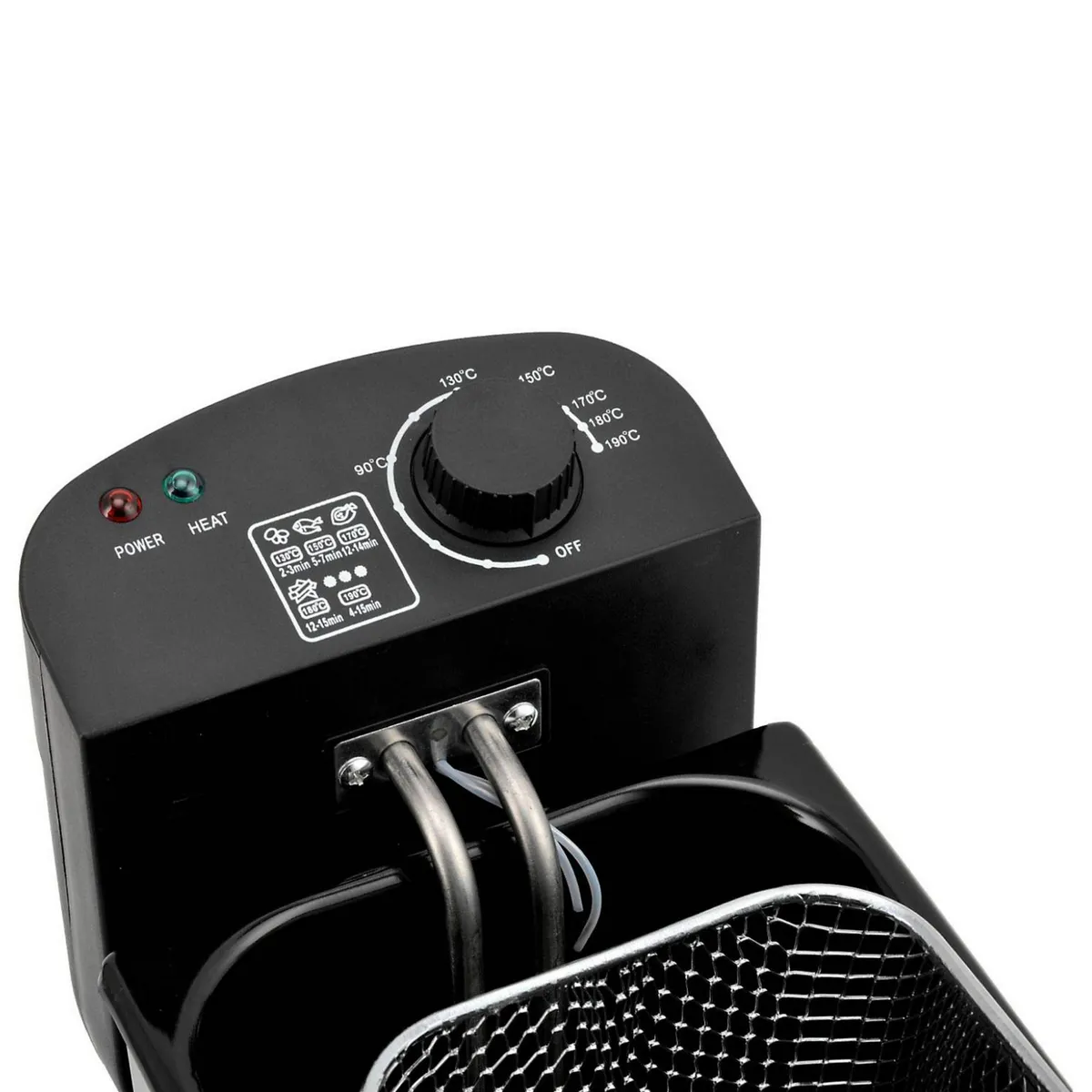 FREIDORA ELÉCTRICA CON ACEITE RECCO PARA USO DOMÉSTICO - 6