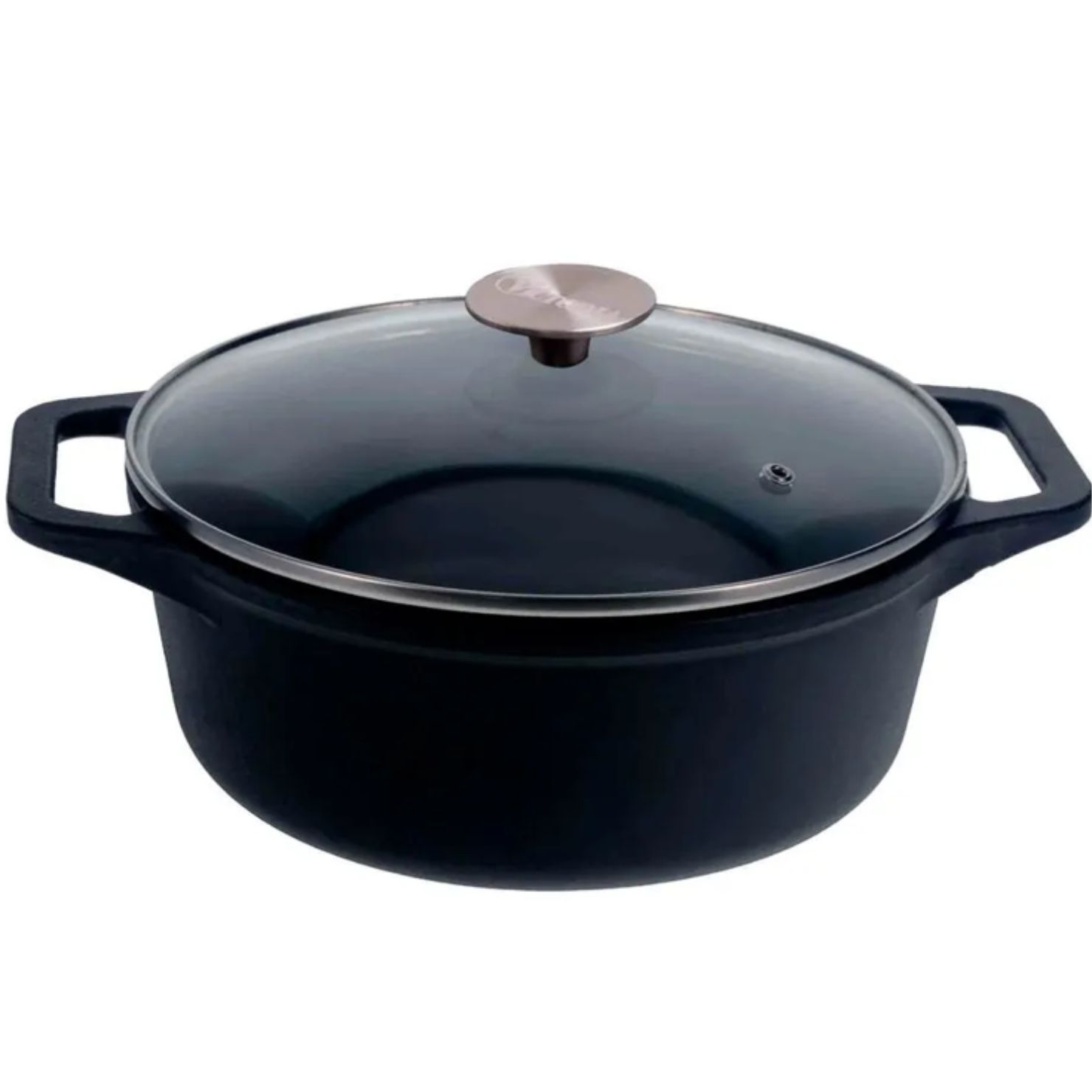 OLLA HORNO HOLANDES 38 LITROS HIERRO FUNDIDO ESMALTADO CON TAPA - 1