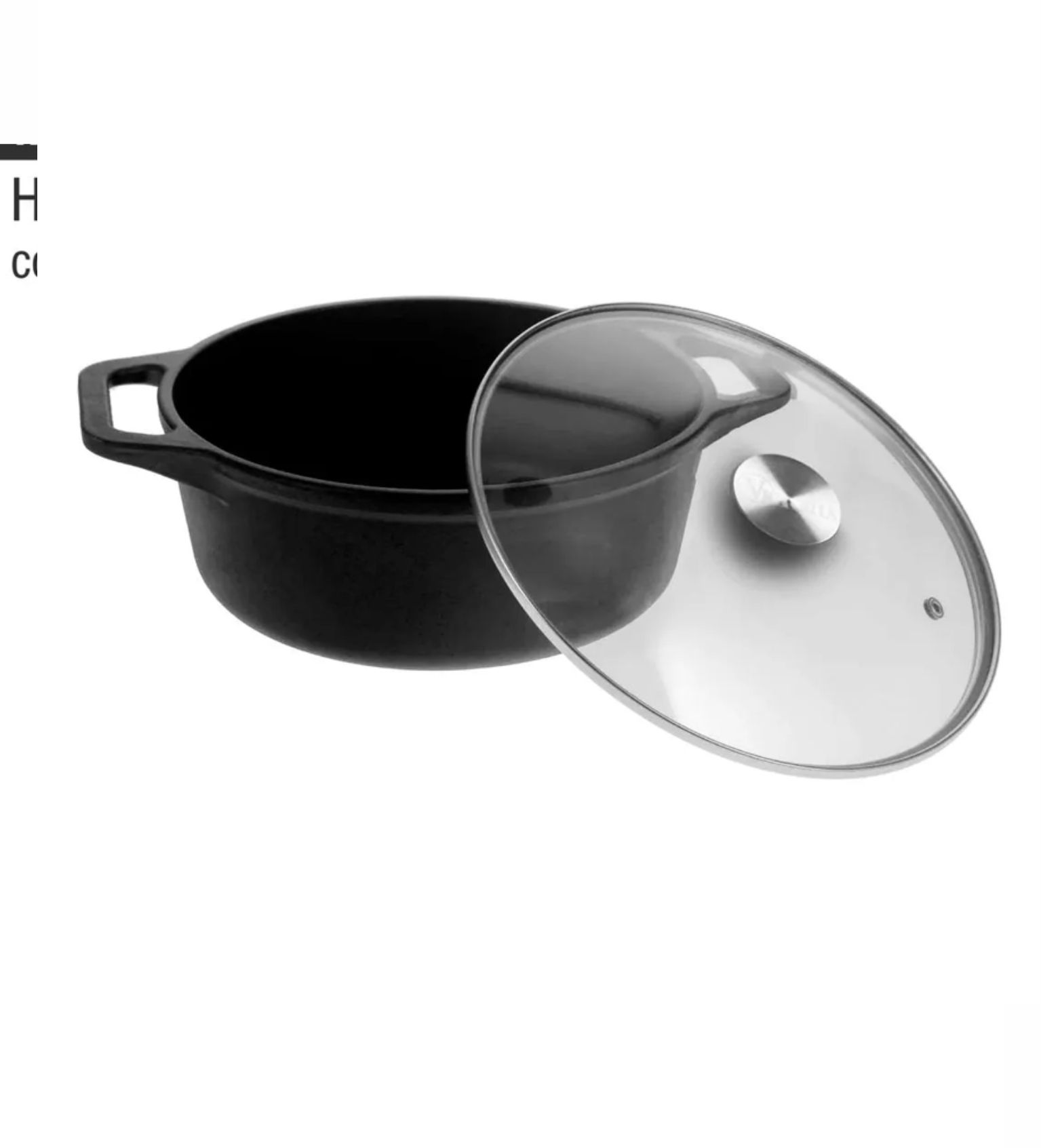 OLLA HORNO HOLANDES 38 LITROS HIERRO FUNDIDO ESMALTADO CON TAPA - 5