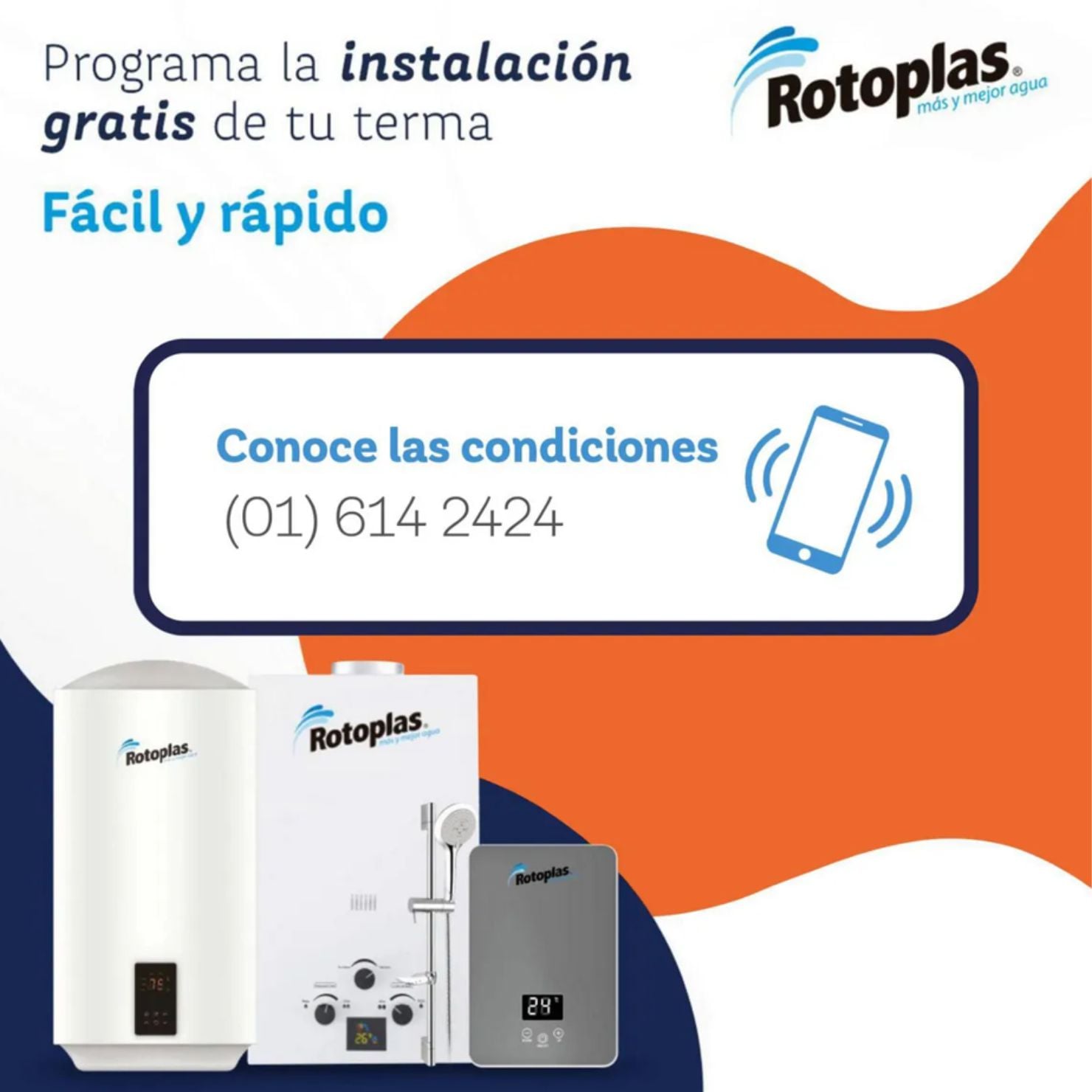 RAPIDUCHA ROTOPLAS AVALON CALENTADOR DE AGUA - 3