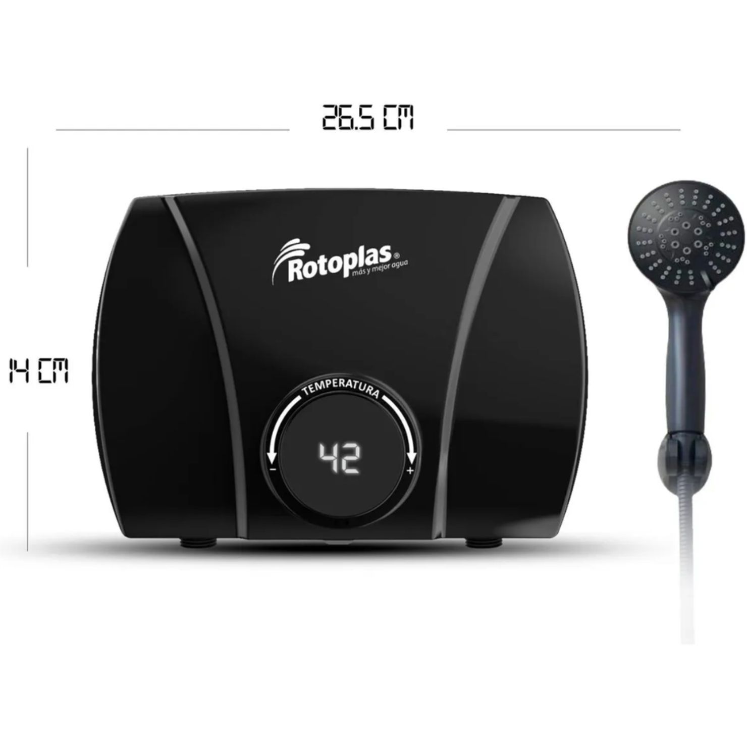RAPIDUCHA ROTOPLAS SPARK MAX 5500W AGUA CALIENTE INSTANTANEA - 4