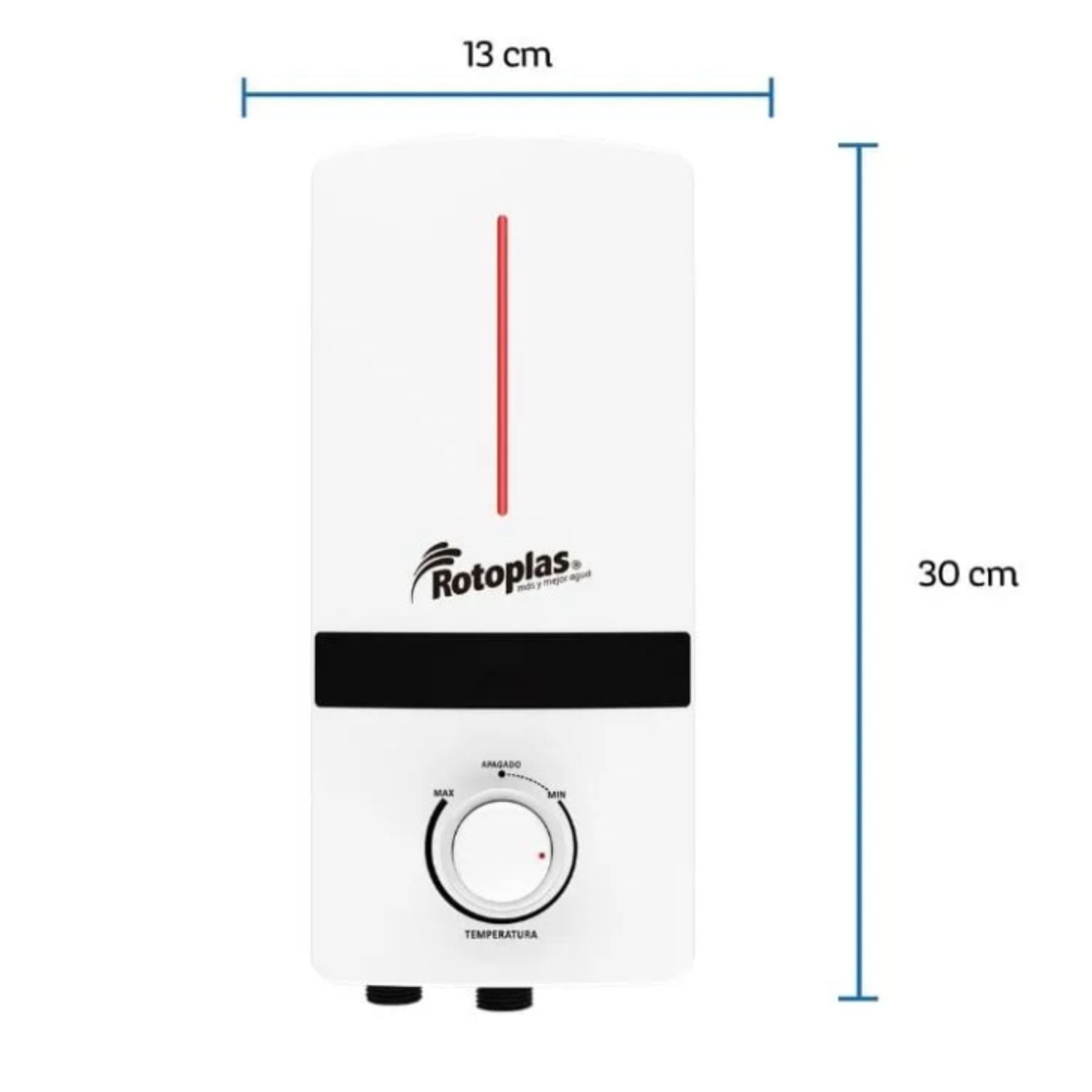 APIDUCHA ELECTRICA ROTOPLAS SPAZIO 5500W BLANCO - 2