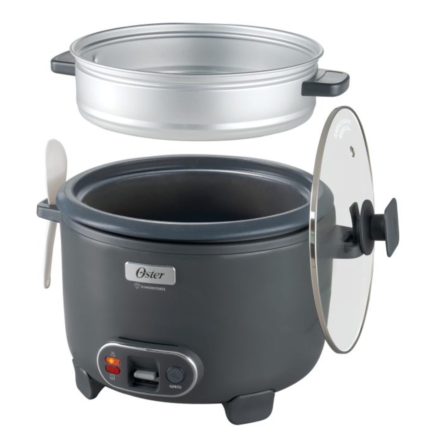 ARROCERA OSTER 15 TAZAS DIAMONDFORCE CKSTRC15DFSKE053 MULTIFUNCION - 2