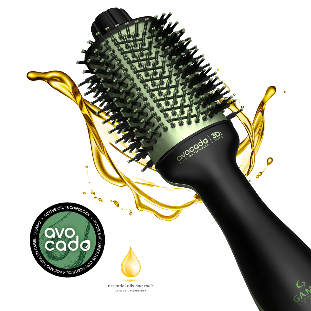 CEPILLO PARA CABELLO AVOCADO POWER BRUSH 3D - 2