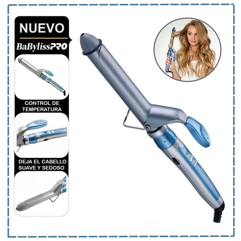 RIZADOR BABYLISS PRO NANO TITANIUM 25 MM PROFESIONAL BABNT100SPE - 2