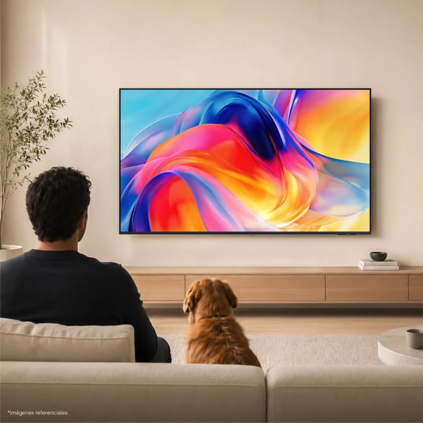 SMART TV SAMSUNG 55 PULGADAS MINI LED 4K TIZEN UN55M70HAGXPE - 8