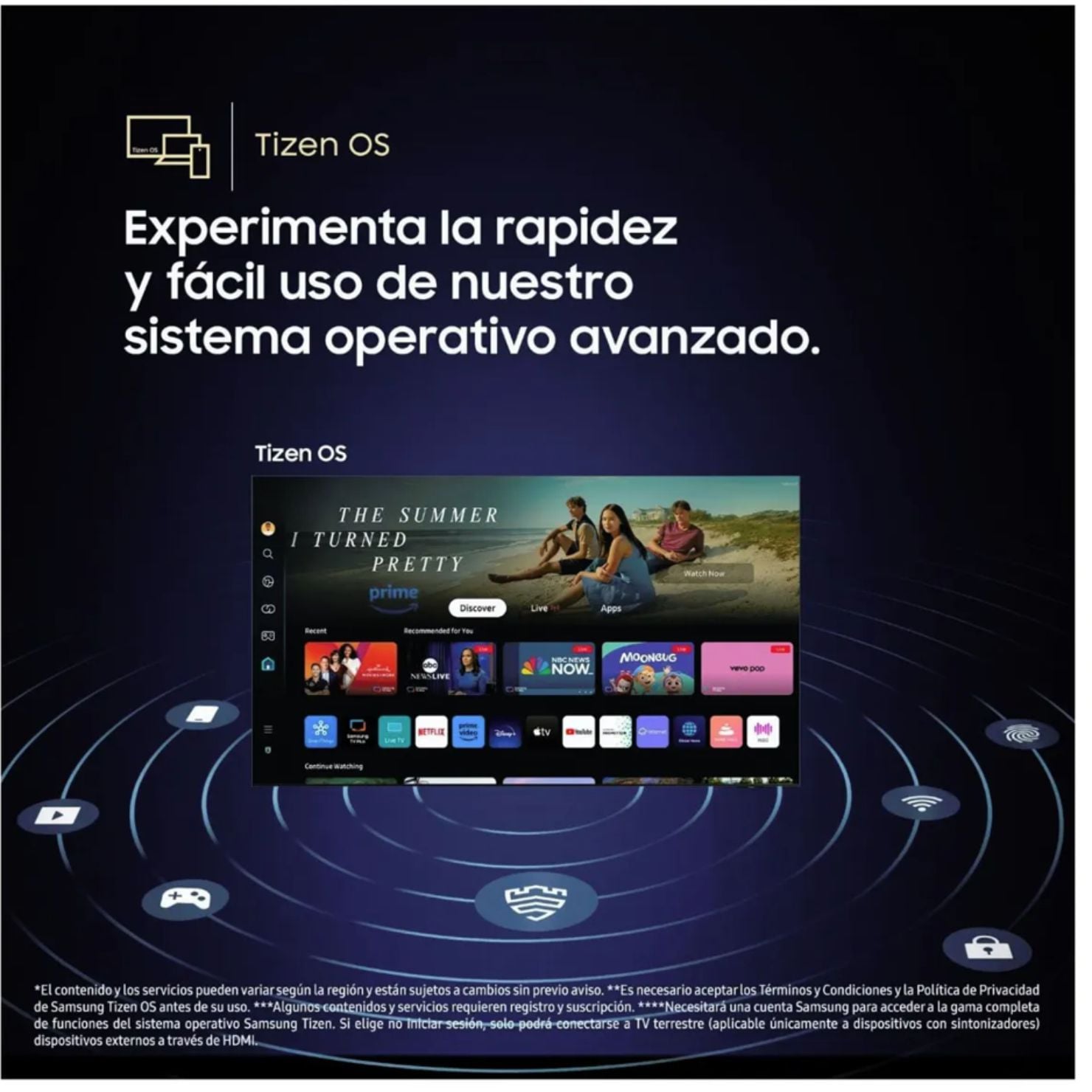 SMART TV SAMSUNG UN65U8000HGXPE 65 PULGADAS CRYSTAL UHD 4K VISION AI - 5