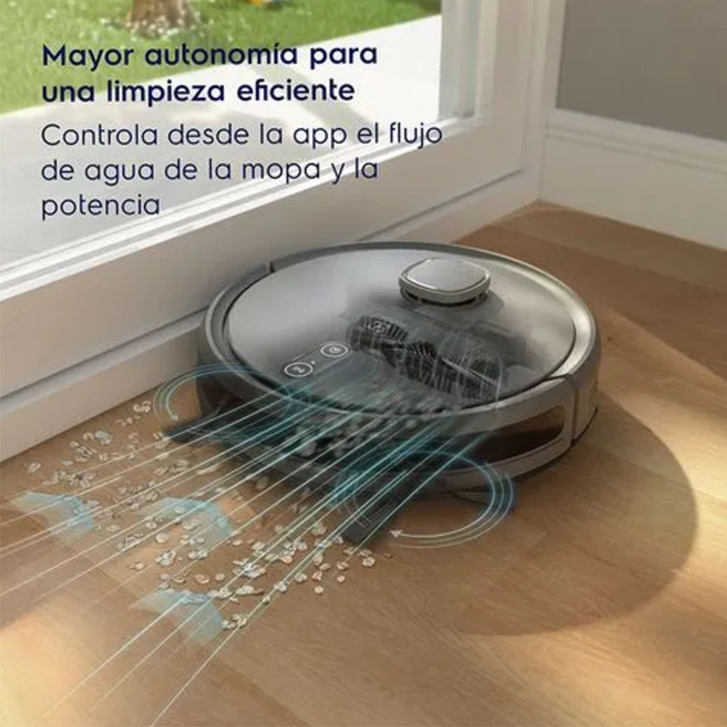ASPIRADORA ROBOT ELECTROLUX ERB80 4 EN 1 CON MAPEO LÁSER 360° - 9