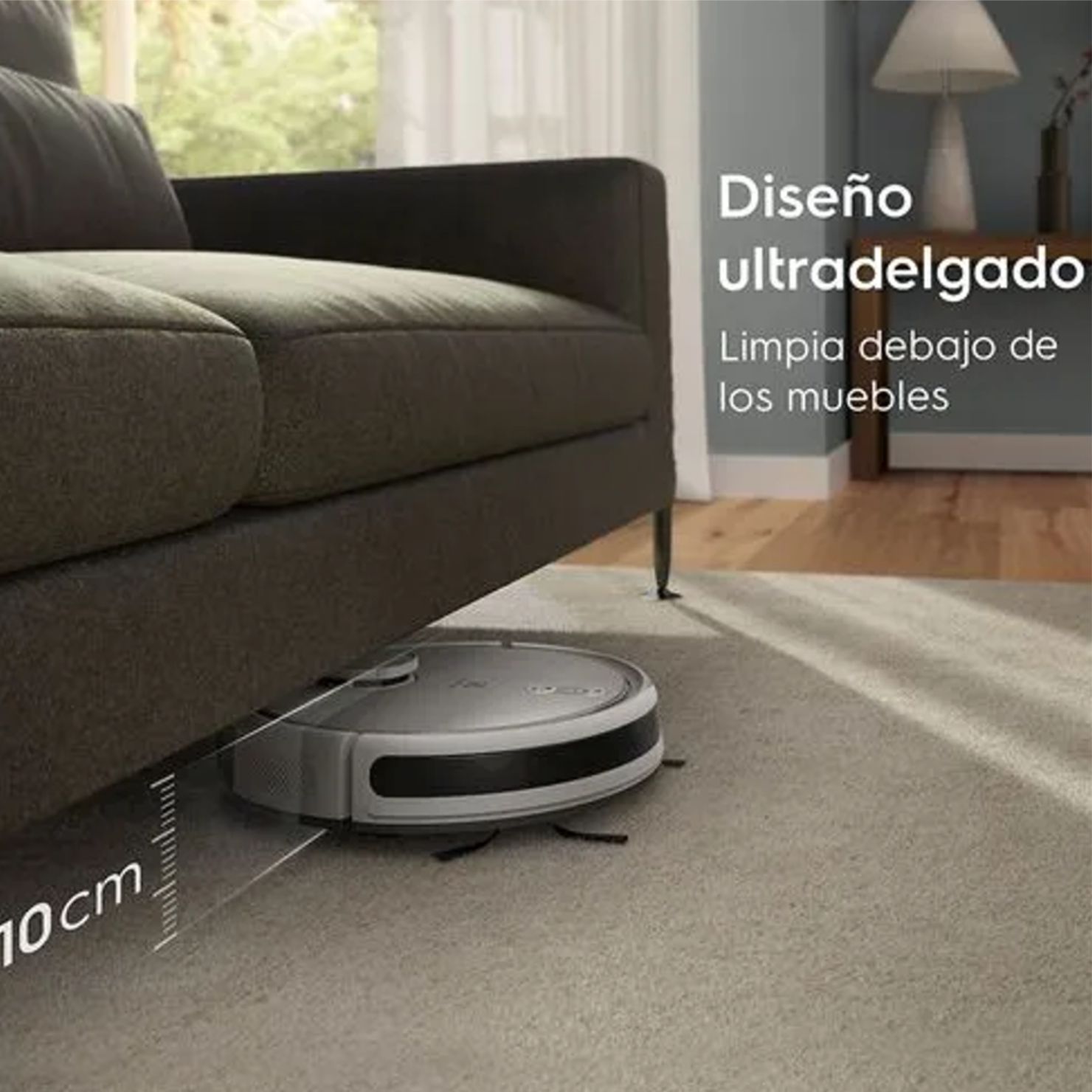 ASPIRADORA ROBOT ELECTROLUX ERB62 4 EN 1 CON MAPEO LÁSER 360° Y WIFI - 8
