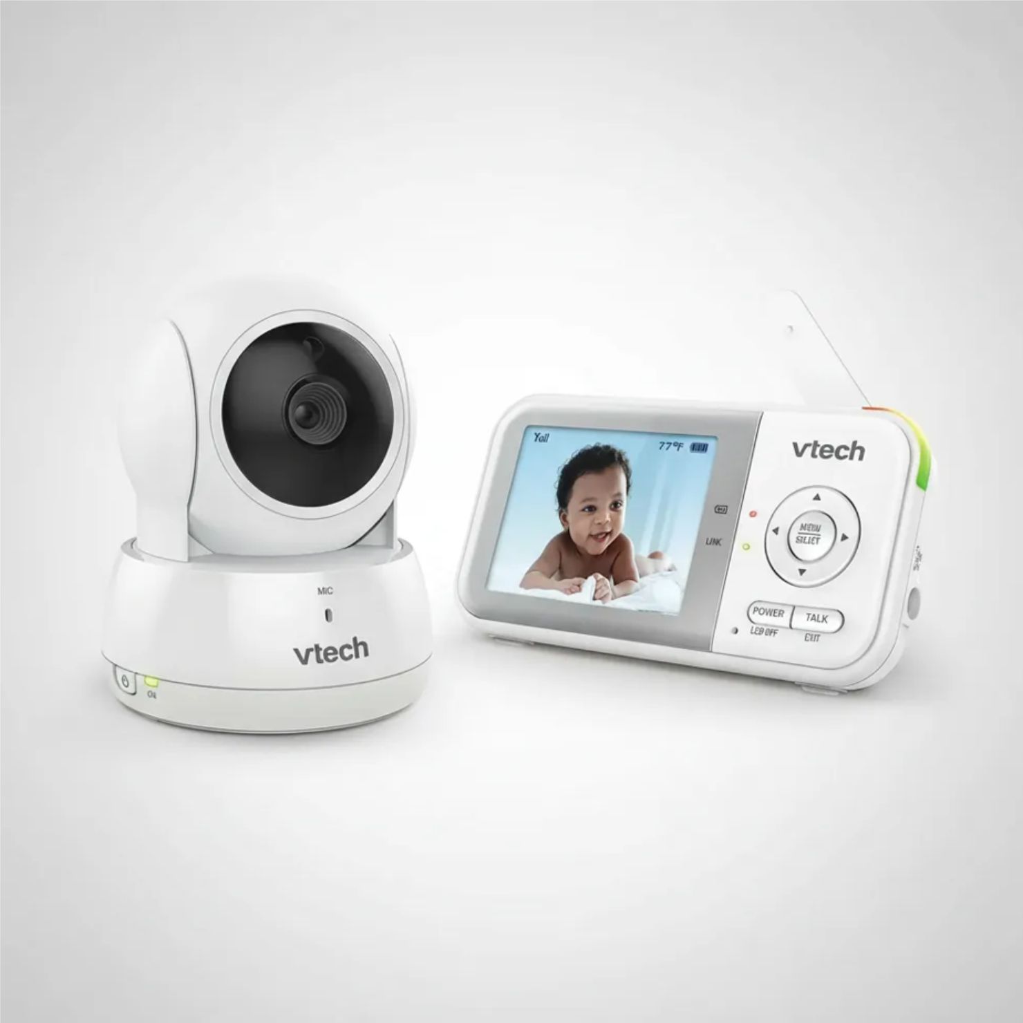 MONITOR PARA BEBÉ VTECH VM3262 CON CÁMARA MOTORIZADA PAN TILT Y VISIÓN NOCTURNA - 4