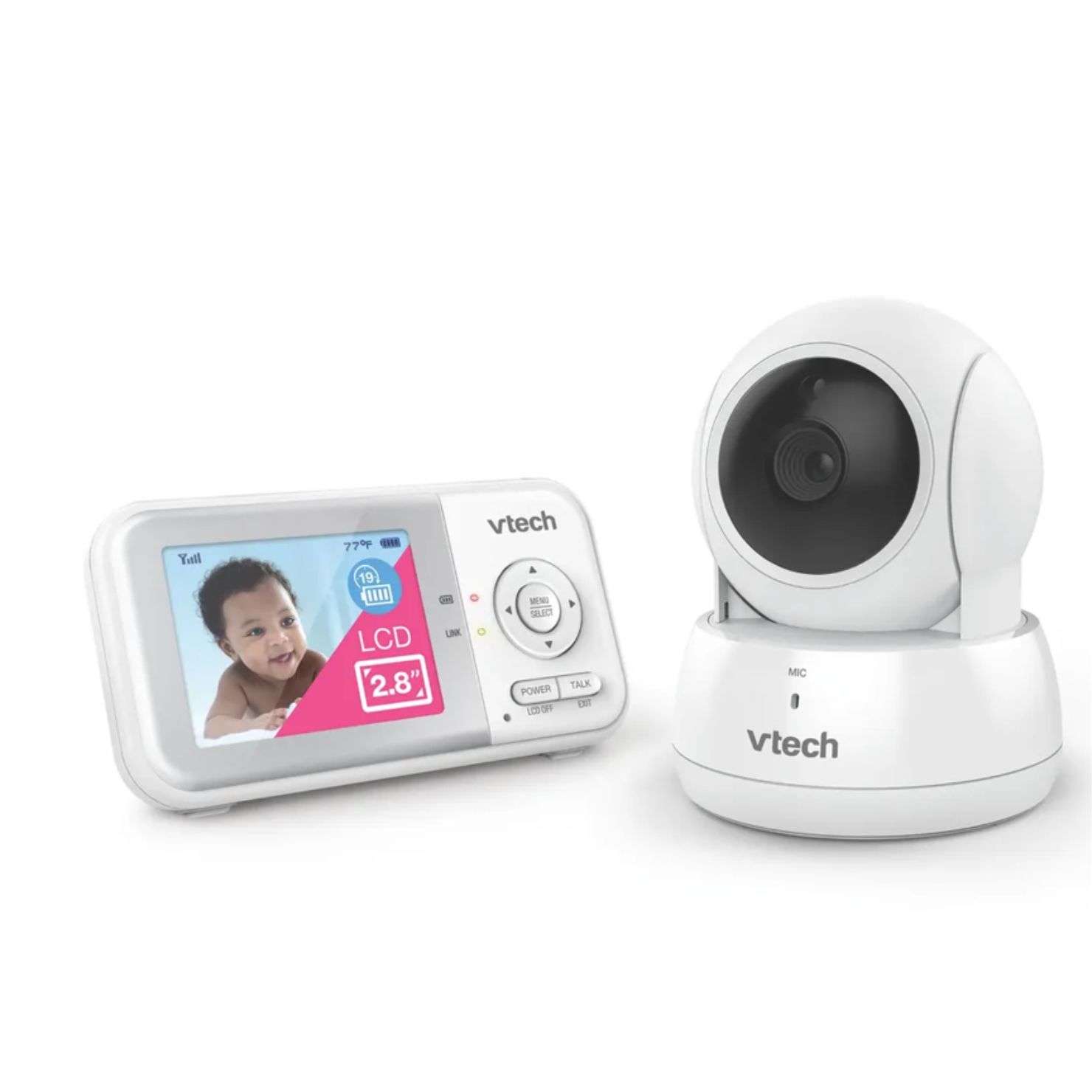 MONITOR PARA BEBÉ VTECH VM3262 CON CÁMARA MOTORIZADA PAN TILT Y VISIÓN NOCTURNA - 6