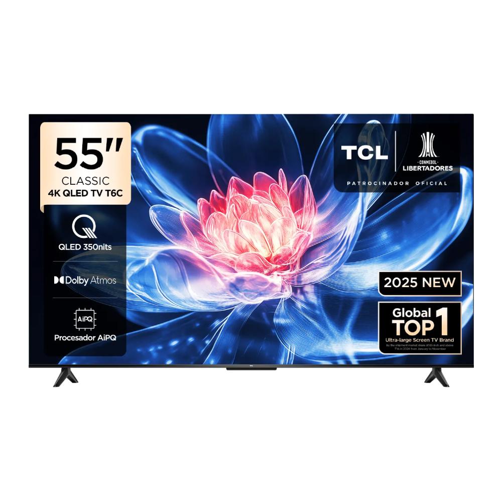 TELEVISOR TCL 55 QLED 4K 55T6C GOOGLE TV - 1