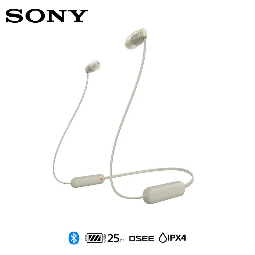 AUDÍFONO IN EAR BLUETOOTH SONY WI-C100BZ UC BLANCO - 1