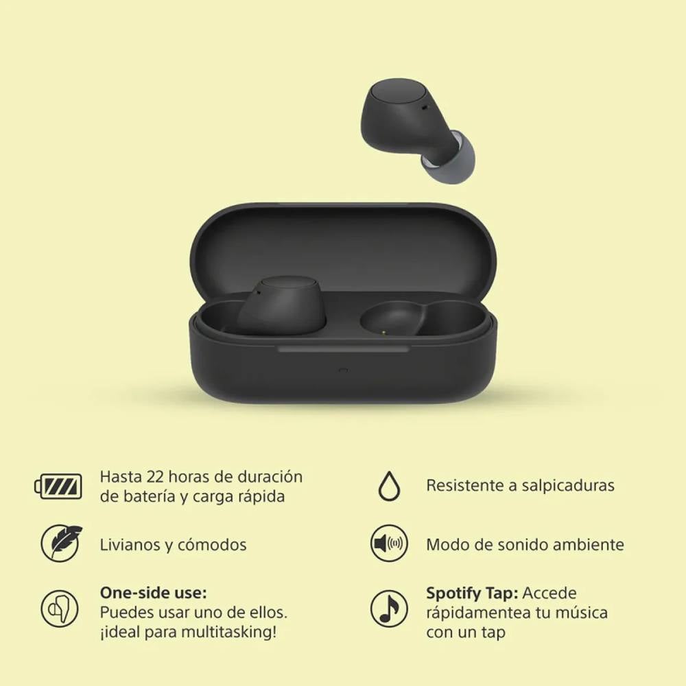 FU AUDÍFONO INALAMBRICO SONY WF-C510 NEGRO TRUE WIRELESS - 1