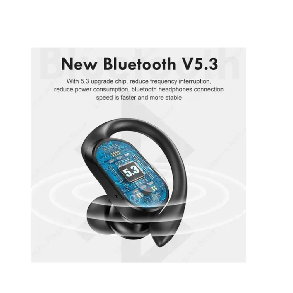 AUDIFONO BLUETOOTH LENOVO LP75 SPORTS WIRELESS 5.3 - NEGRO - 3