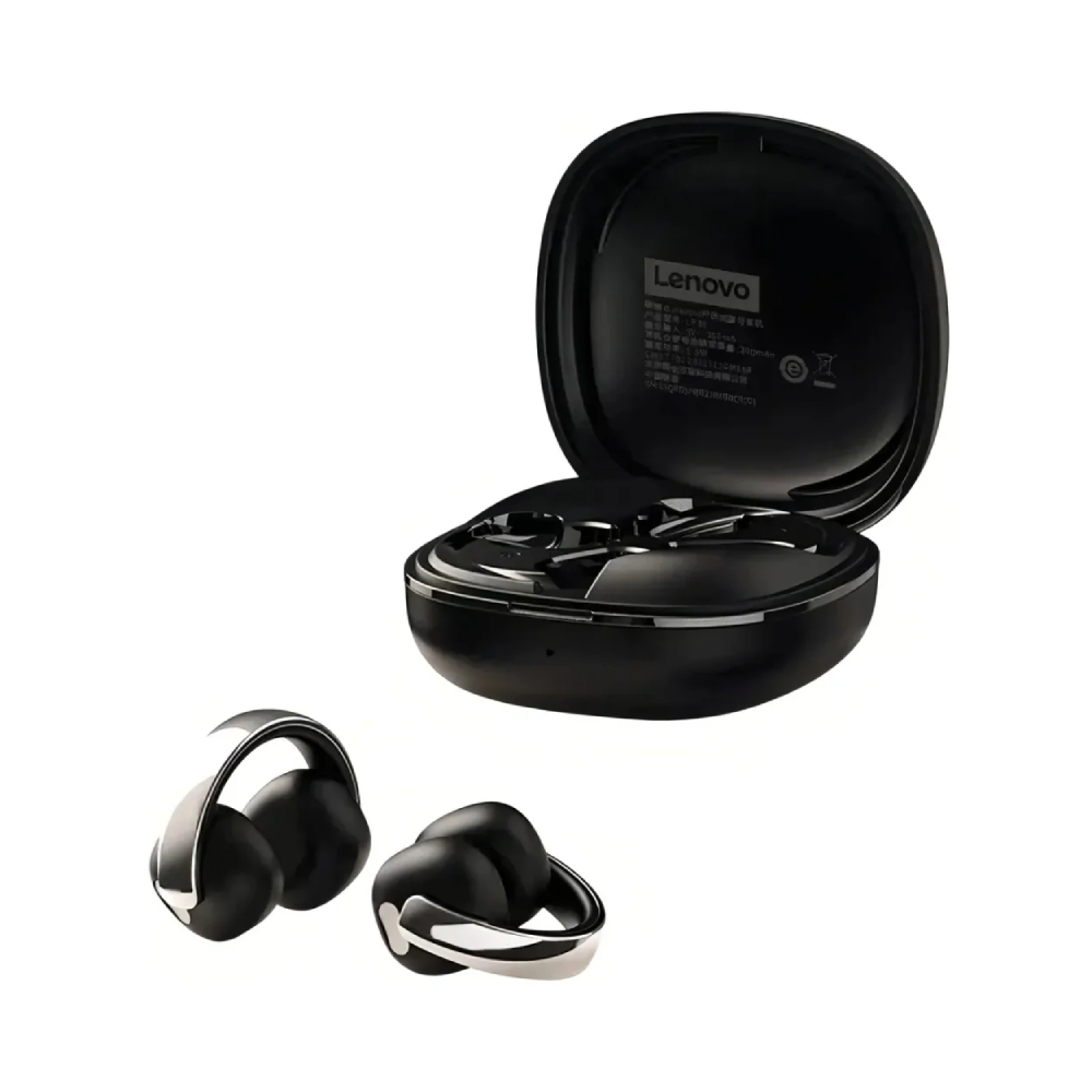 AUDÍFONO LENOVO LP38 CLIP EAR NEGRO 30H BLUETOOTH 5.4 - 3