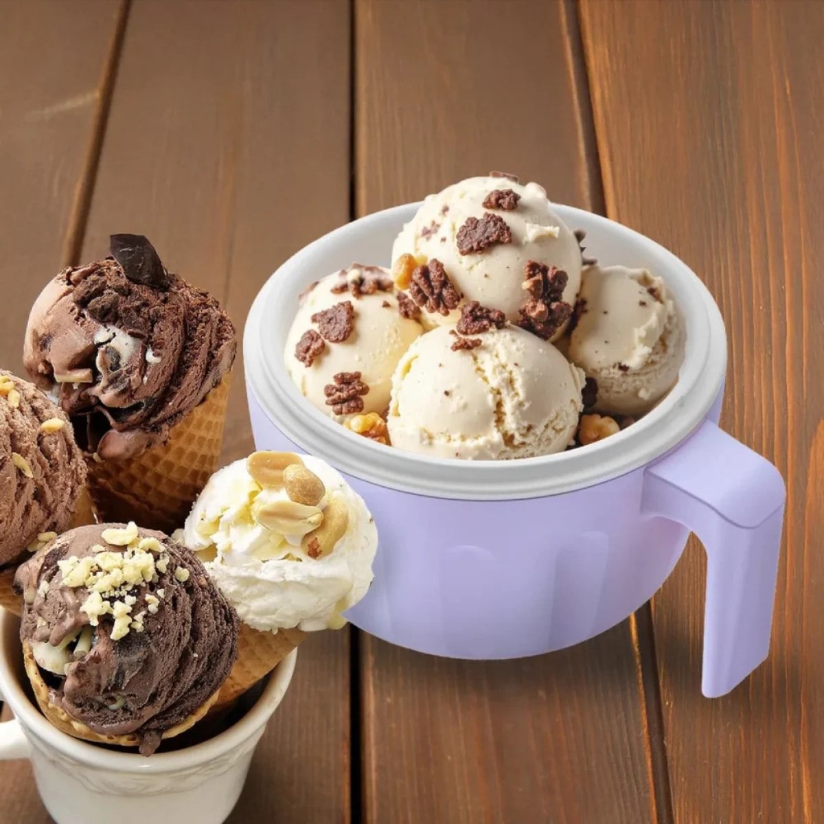 MÁQUINA DE HELADOS PORTÁTIL RECCO - 1