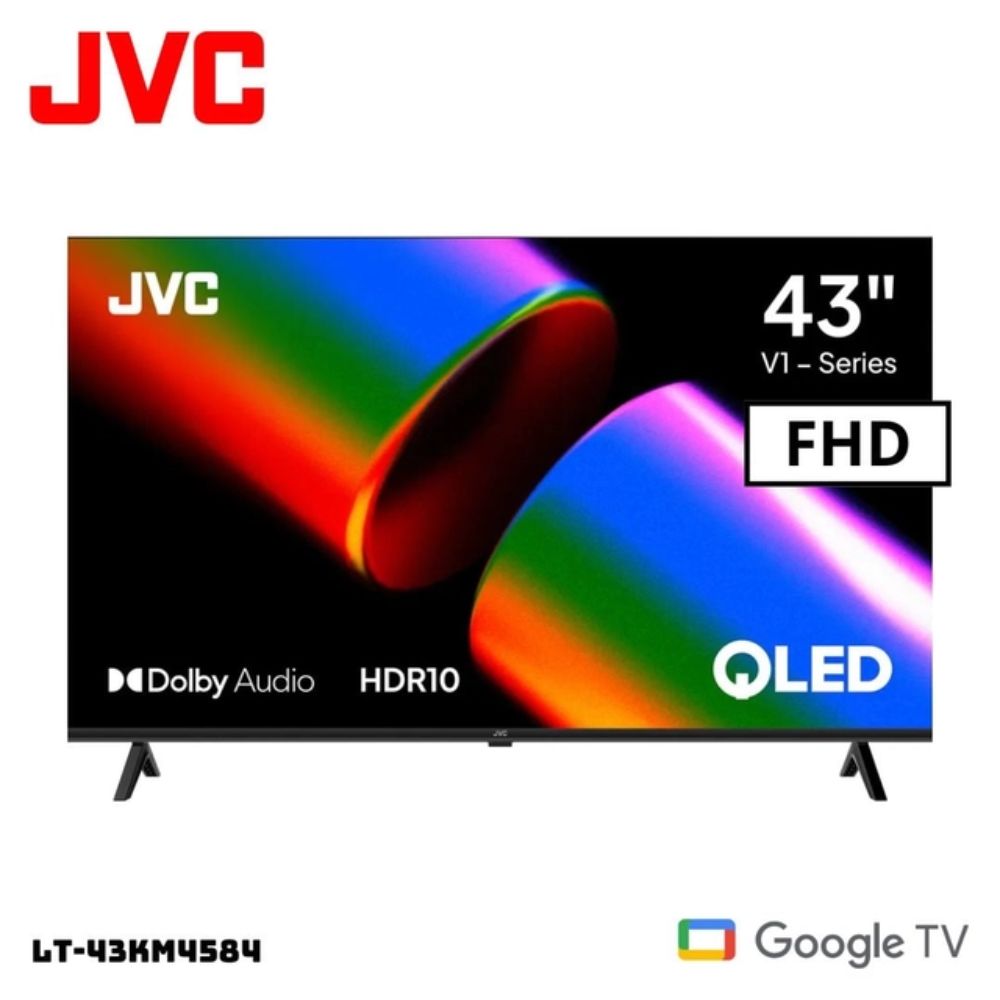 JVC 43 QLED FHD GOOGLE TV LT-43KM4584 SMART TV - 2