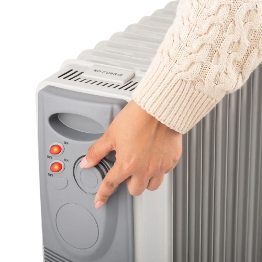 ESTUFA DE ACEITE SOLE ELÉCTRICA 7 CELDAS 1500W SOLE1500 - 4