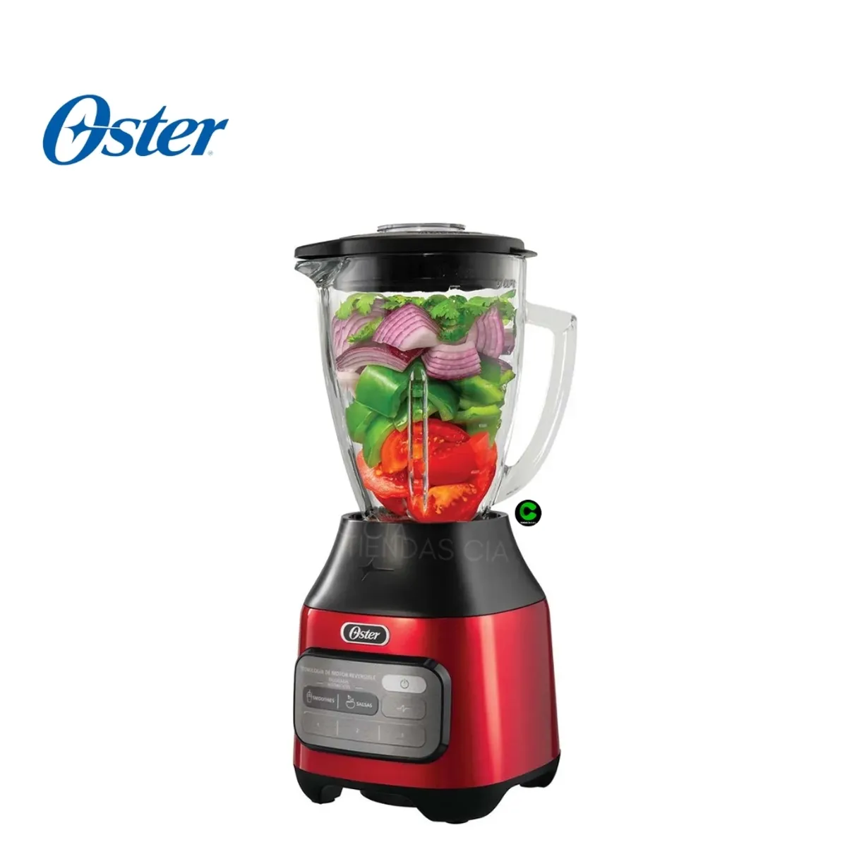 LICUADORA OSTER® CON TECNOLOGÍA REVERSIBLE 3 VELOCIDADES MÁS PULSO BLSTPEG CRT - 1