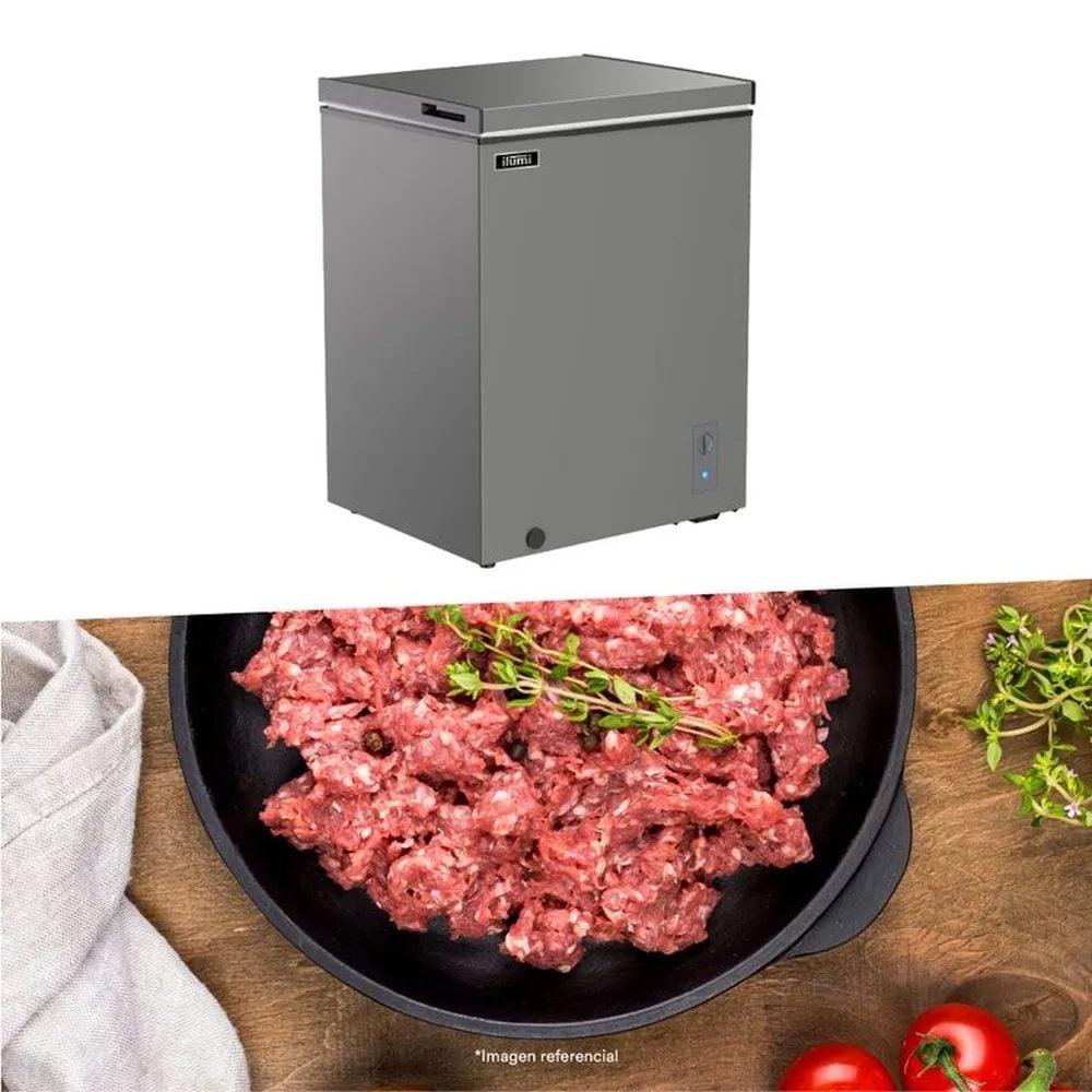 CONGELADOR DUAL ILUMI 110 LITROS GRIS TFI-1100DG - 2