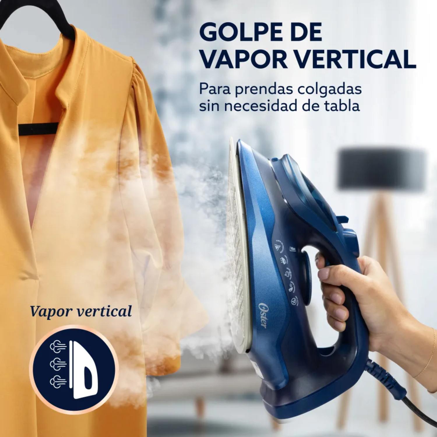 PLANCHA OSTER - AEROGLIDE AZUL GCSTAC7202 - 4