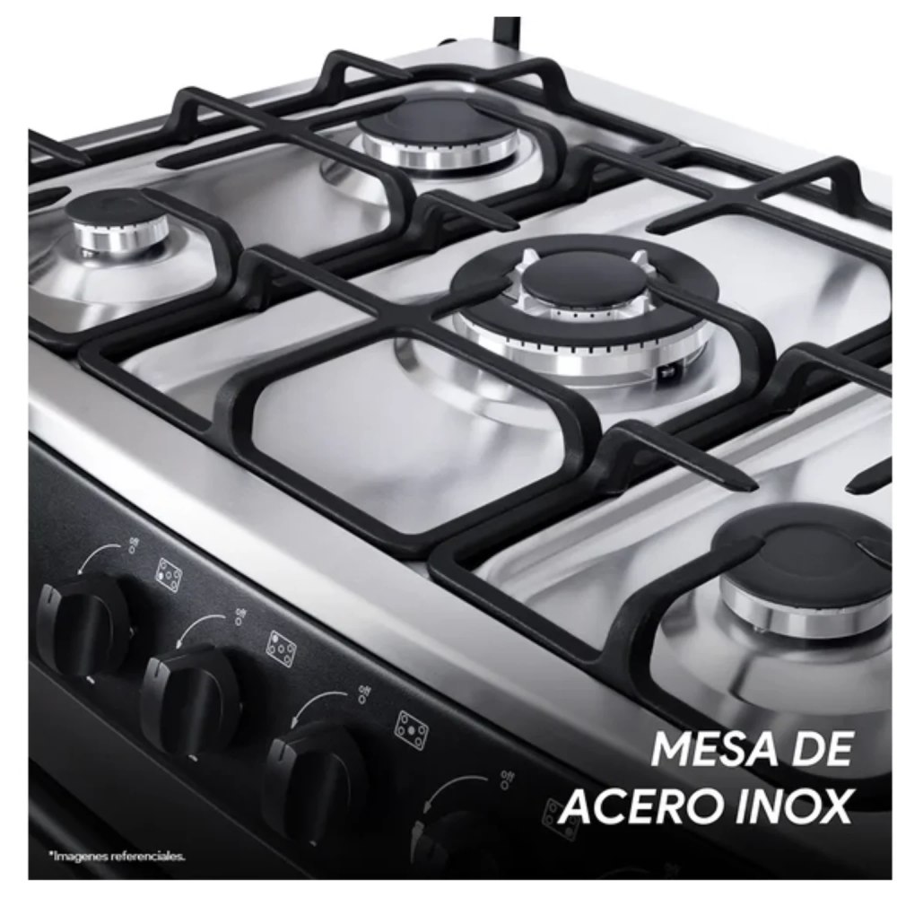 COCINA A GAS MIRAY GIRASOL PLUS GLP 5 HORNILLAS - 3