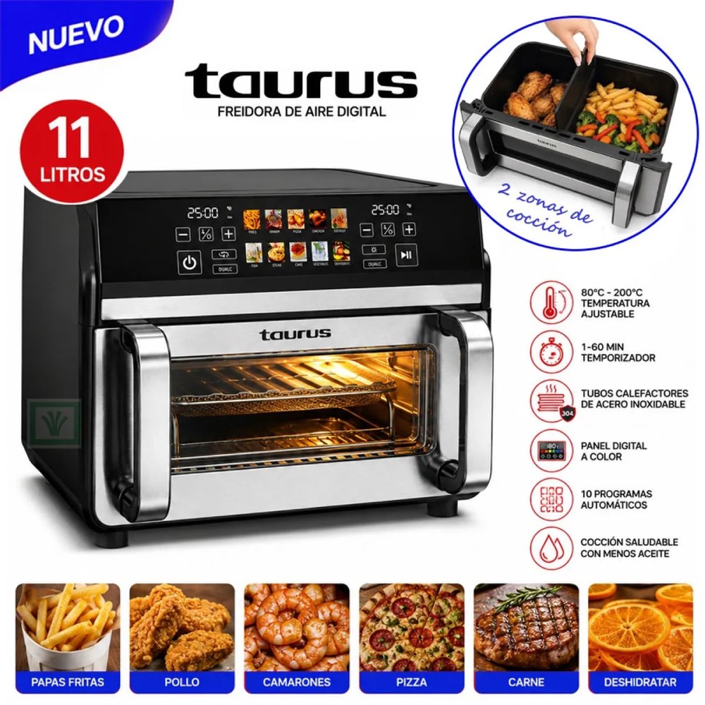 FREIDORA DE AIRE 11 L DOUBLE AIR FRYER – DOUBLE AIR FRYER - 1