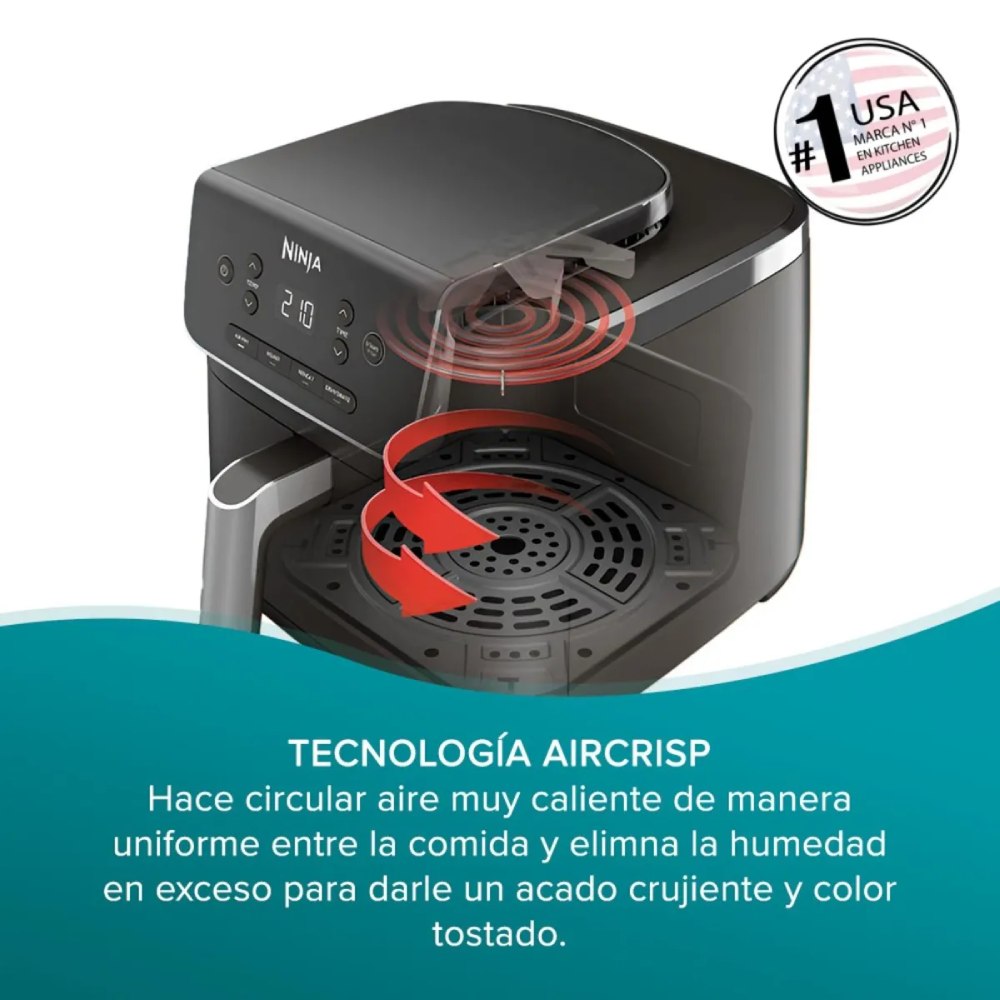 FREIDORA DE AIRE PRO 4 EN 1 DIGITAL 4.7L AF140EU - 6