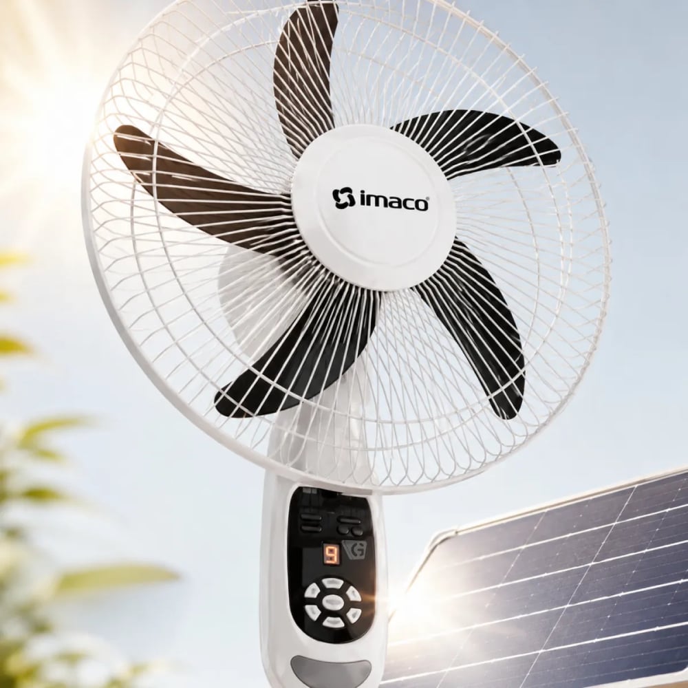 VENTILADOR 16″ SOLAR RECARGABLE DE PEDESTAL – FAN1618SOL - 3