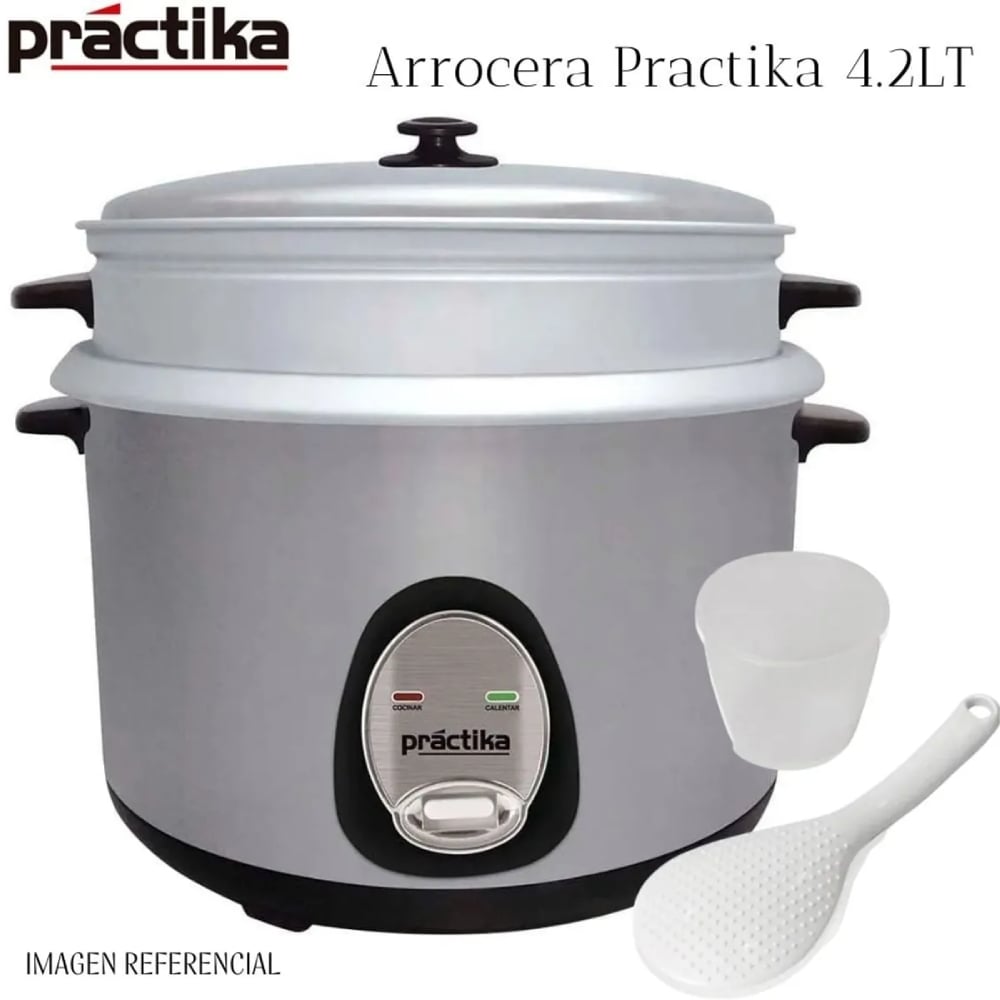 OLLA ARROCERA PRACTIKA DE 4.2 LT CON VAPORERA 420-MCS - 3
