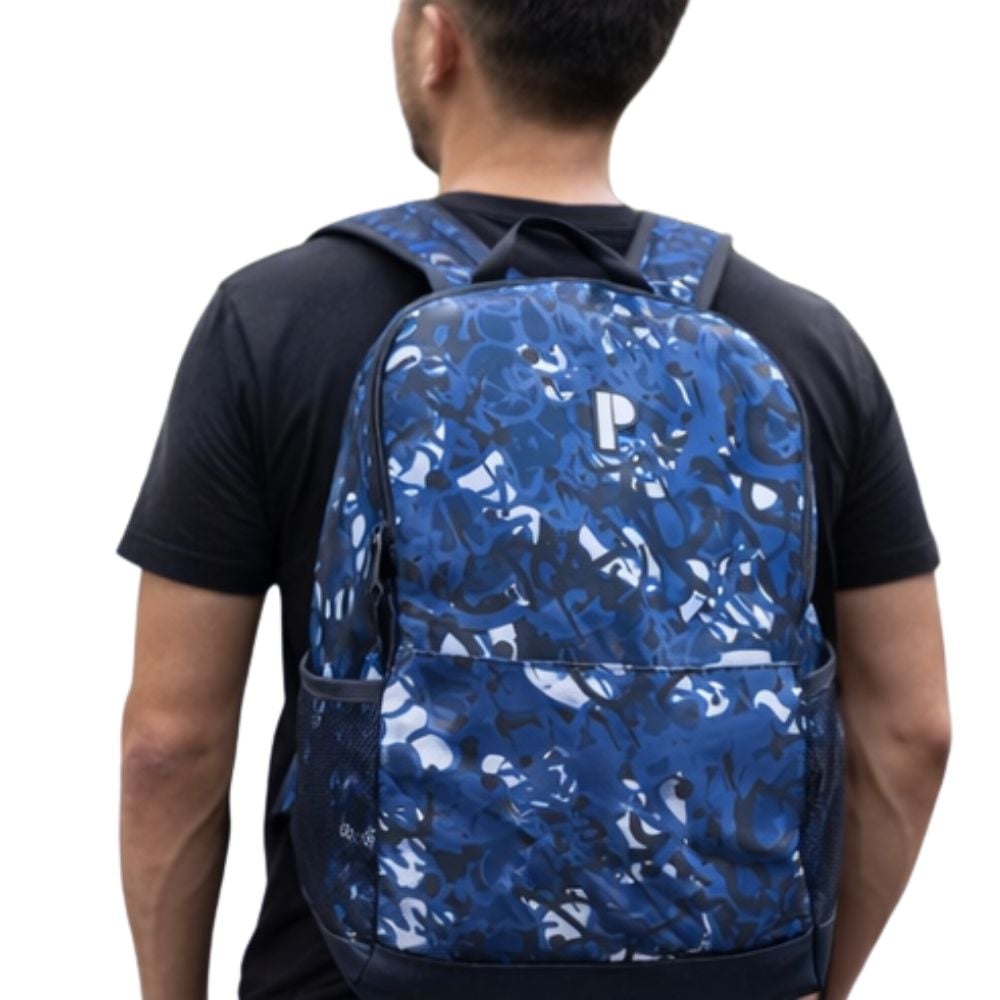 MOCHILA FILTER MODRI AZUL TIRANTES REGULABLES RESPALDAR ACOLCHADO - 2