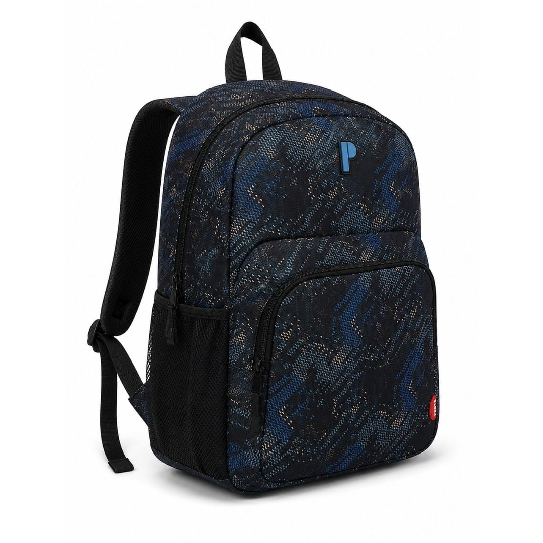 MOCHILA URBANO BOLSILLOS ORGANIZADORES PORTA ALDI BLAZE AZUL - 2