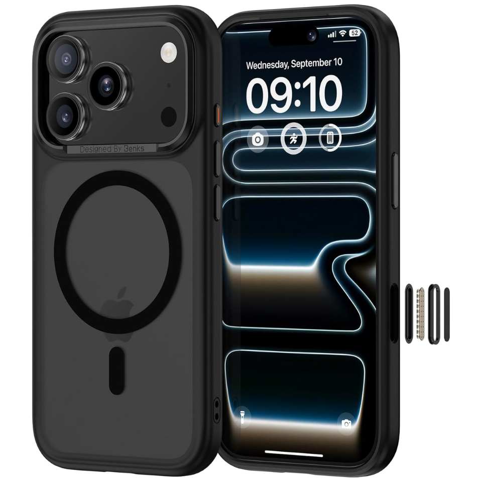 CASE IPHONE 17 PRO MAX BENKS MAGCLAP MIST - 1