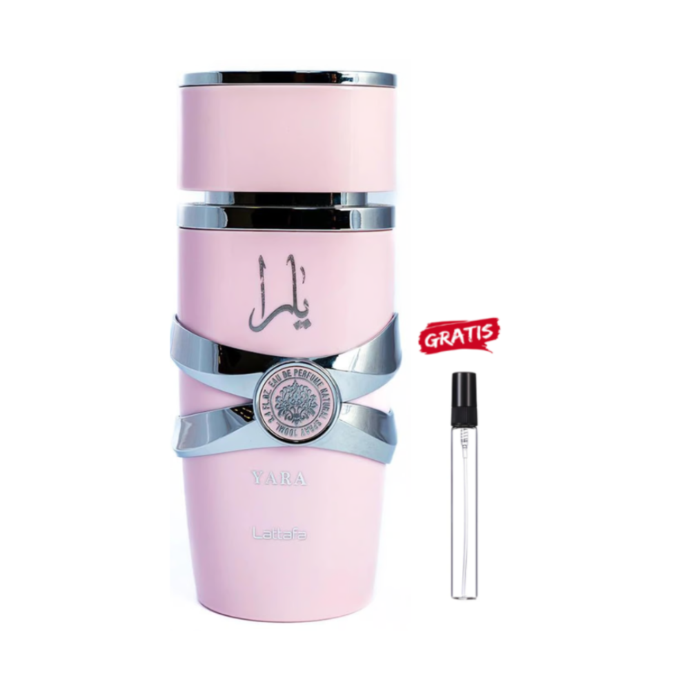 YARA BY LATTAFA PERFUMES EAU DE PARFUM PARA MUJER + DECANT 5ML - 1