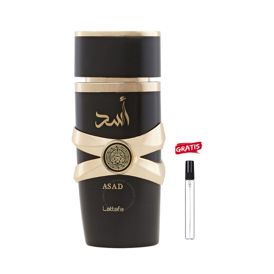 LATTAFA PERFUMES ASAD EAU DE PARFUM 100ML + DECANT 5ML - 1