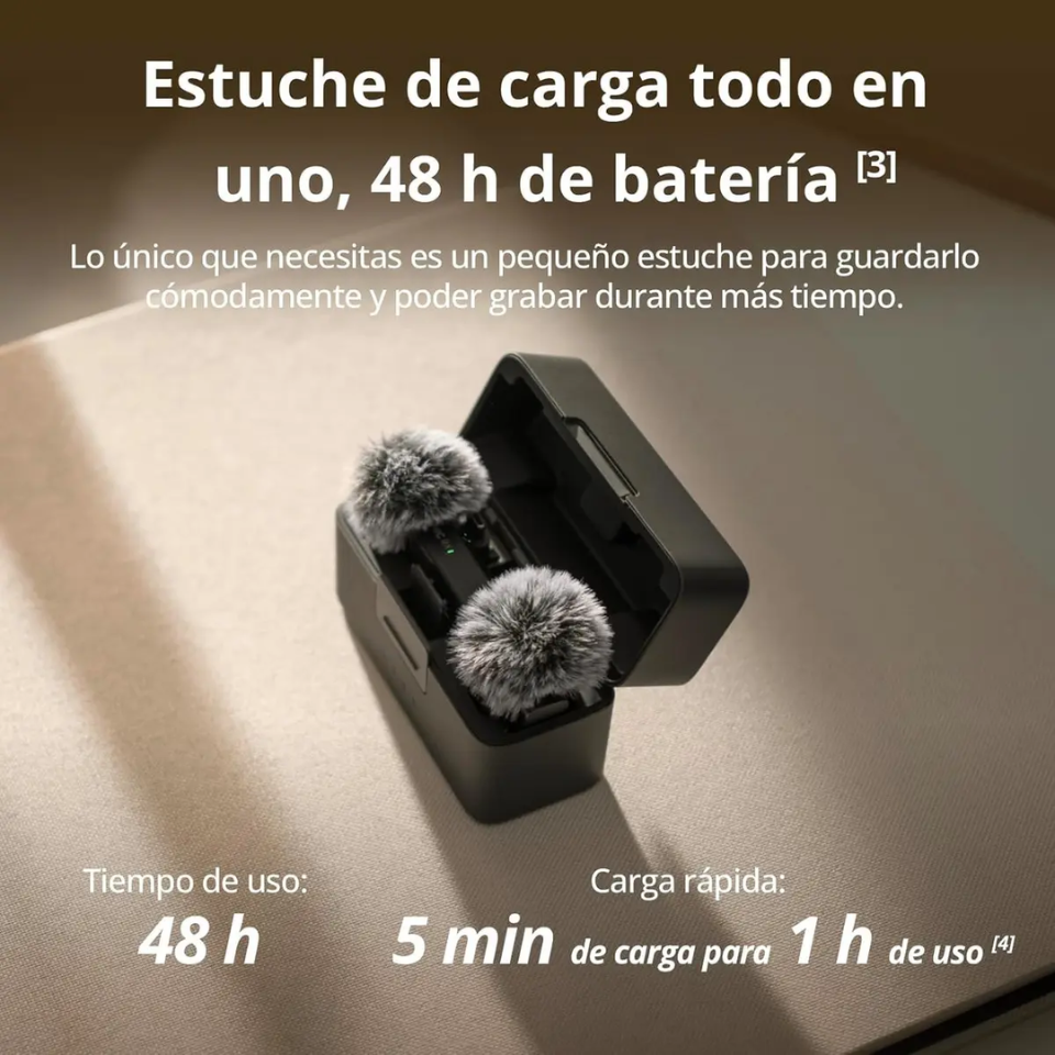 DJI MIC MINI (2 TX + 1 RX + ESTUCHE DE CARGA) - 2