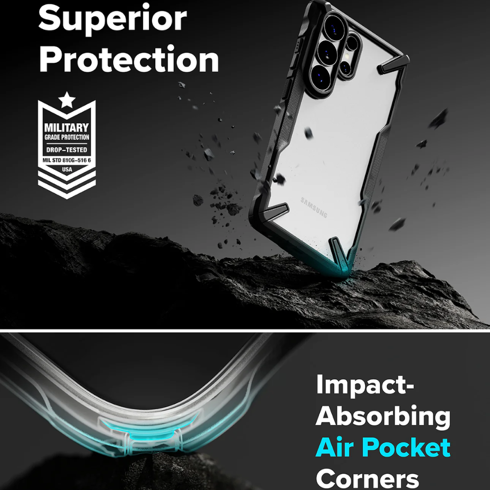 CASE RINGKE FUSION X NEGRO PARA GALAXY S26 ULTRA - 2